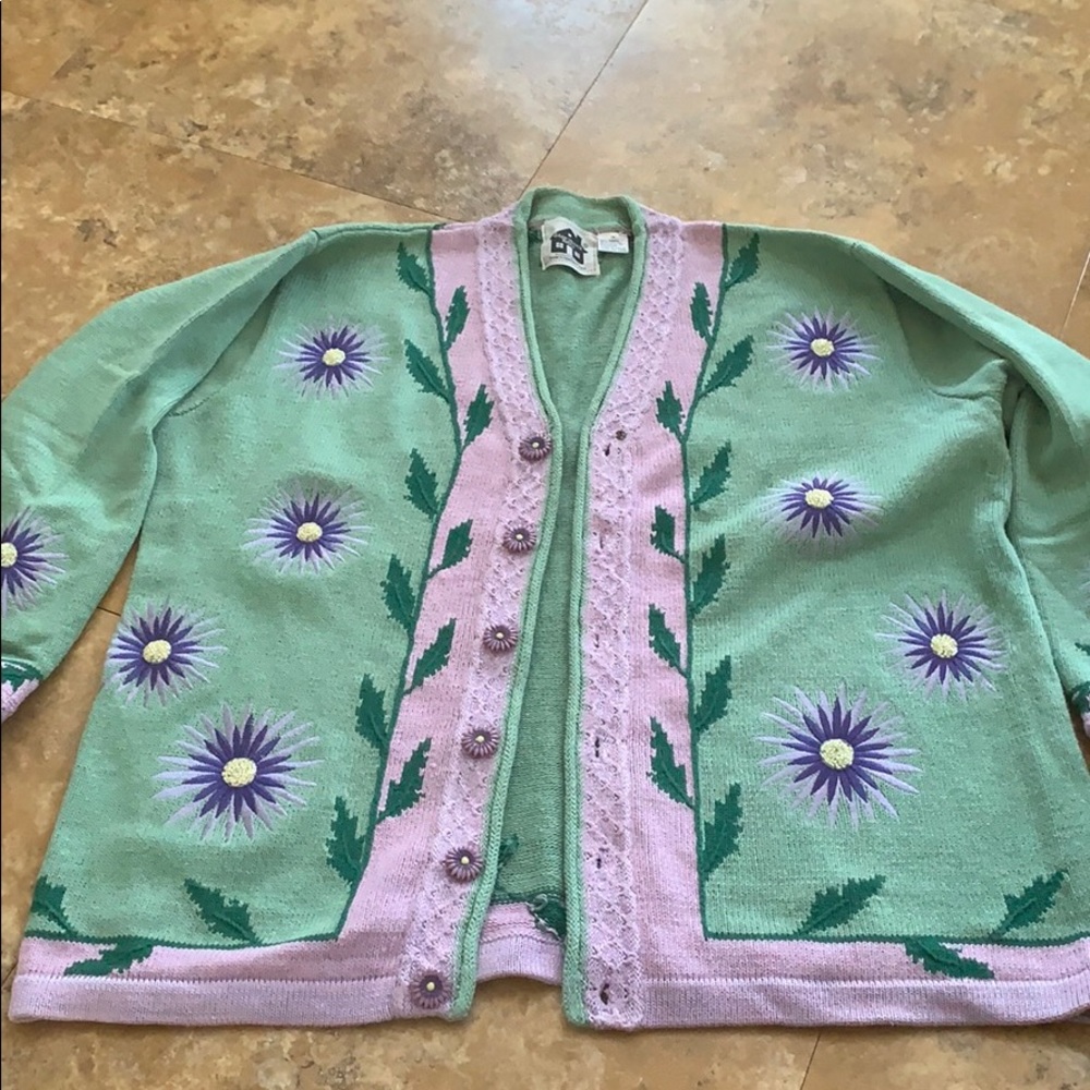 Storybook knit sweater